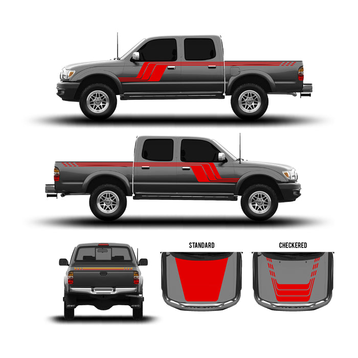 1995-04 Tacoma Checkered Stripe Kit