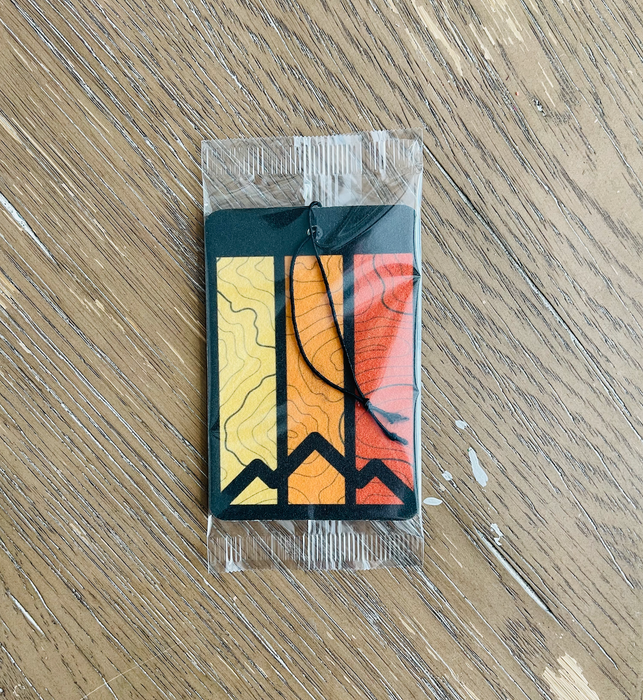 Retro Mountain Topographic Air Fresheners