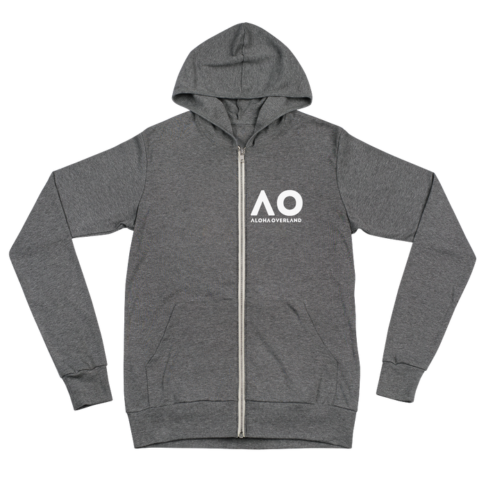 AO Zip Down Hoodie