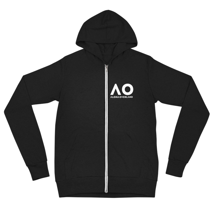 AO Zip Down Hoodie