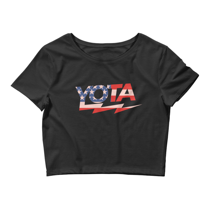 Lightning Yota Cropped T-shirt