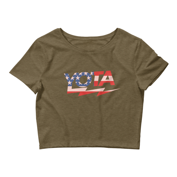 Lightning Yota Cropped T-shirt